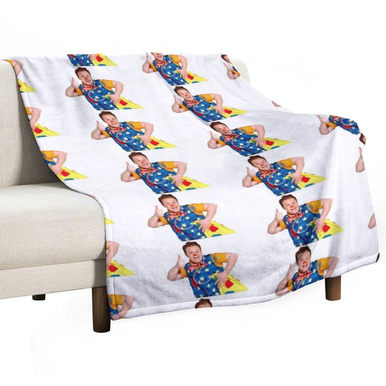 Christmas Throw Blanket - Mr Tumble Battaniye Rahat Ev Battaniyesi