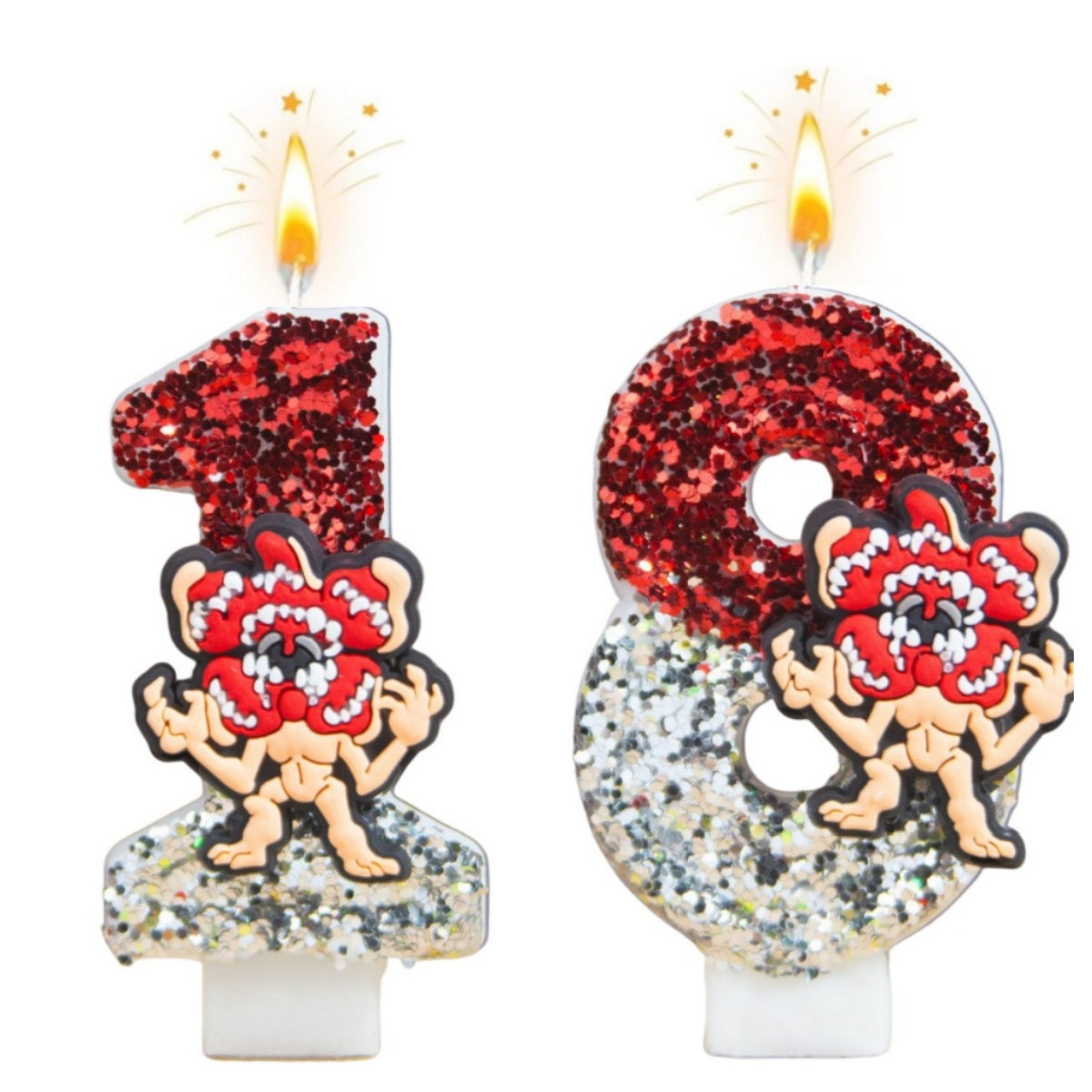 Holiday Candle Set - Yeni 0-9 Numaralı Doğum Günü Mumları