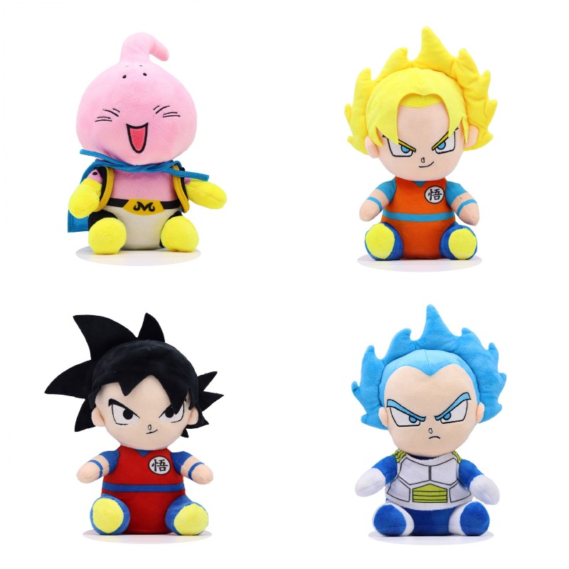 Ornament Ball Set - Dragon Ball Süper Saiyan Karikatür Sevimli