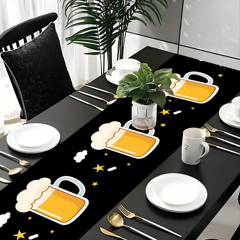 Christmas Table Runner - 1 adet 2D Düz Baskılı Masa
