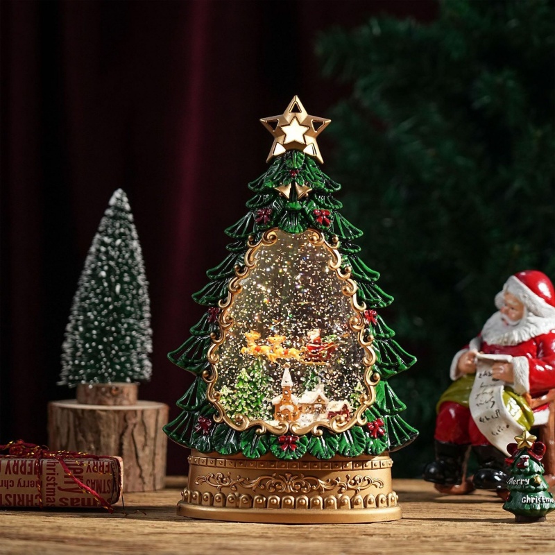 Snow Globe Musical - Kar Küresi Müzik Kutusu Noel Baba
