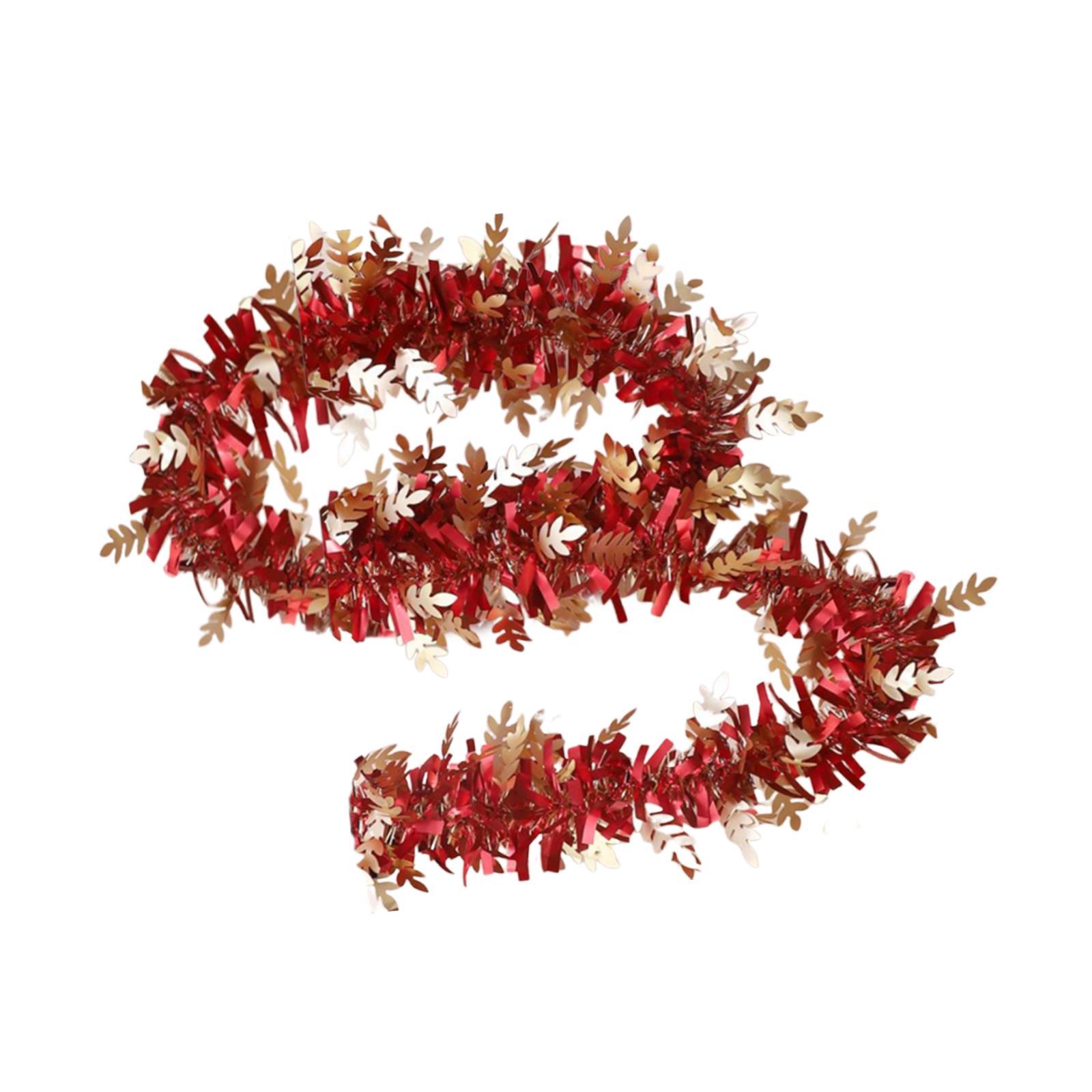 Tinsel Garland Decoration - Noel Süsleme Çelenkleri, Asılı Çelenk 5,9