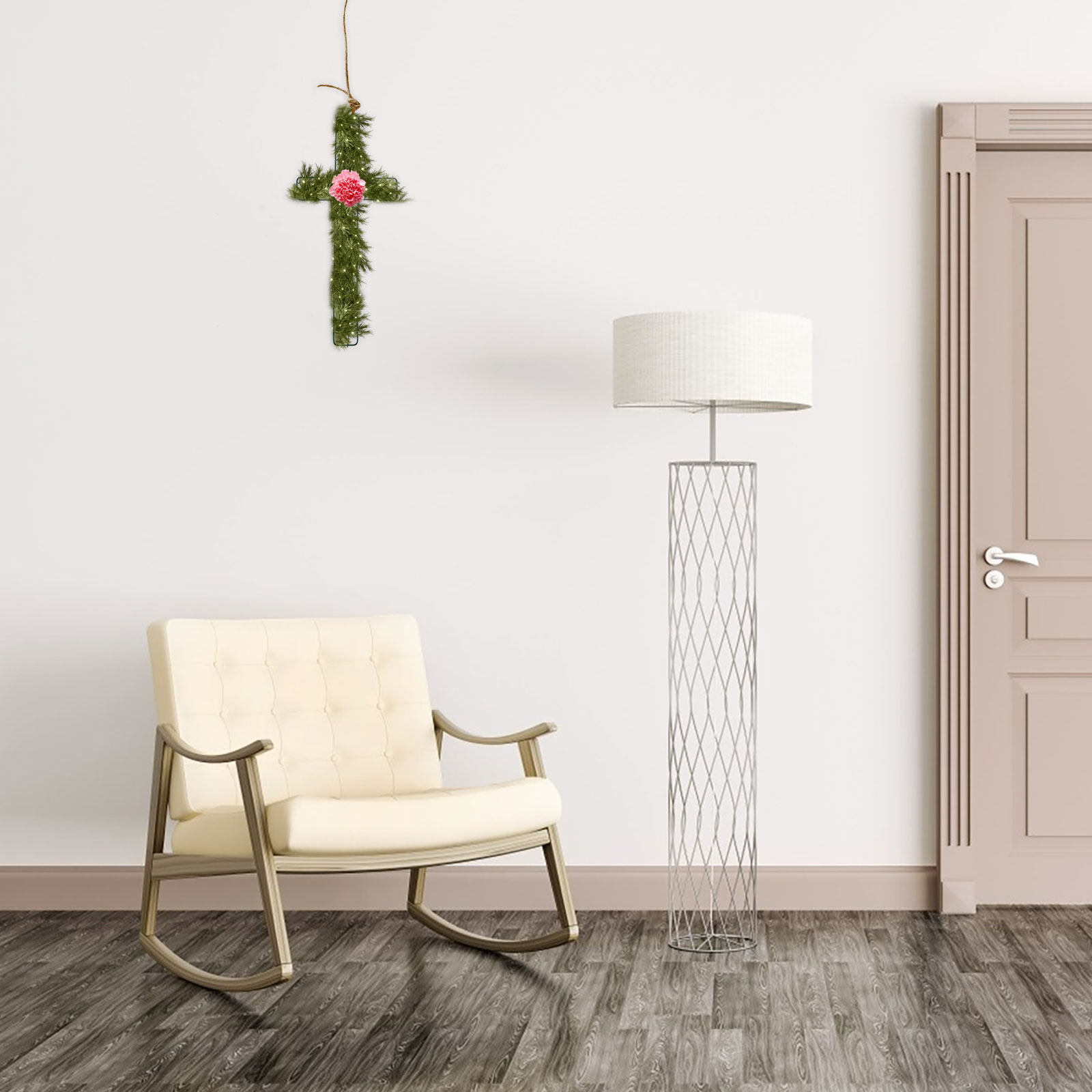 2 adet Premium demir çelenk ra - Tinsel Garland Decoration incelemesi ve fiyatı