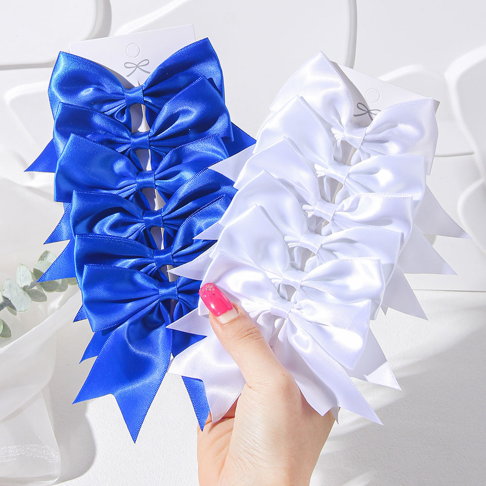 2/4/6 adet mavi beyaz kurdele  - Ribbon Bow Gift incelemesi ve fiyatı