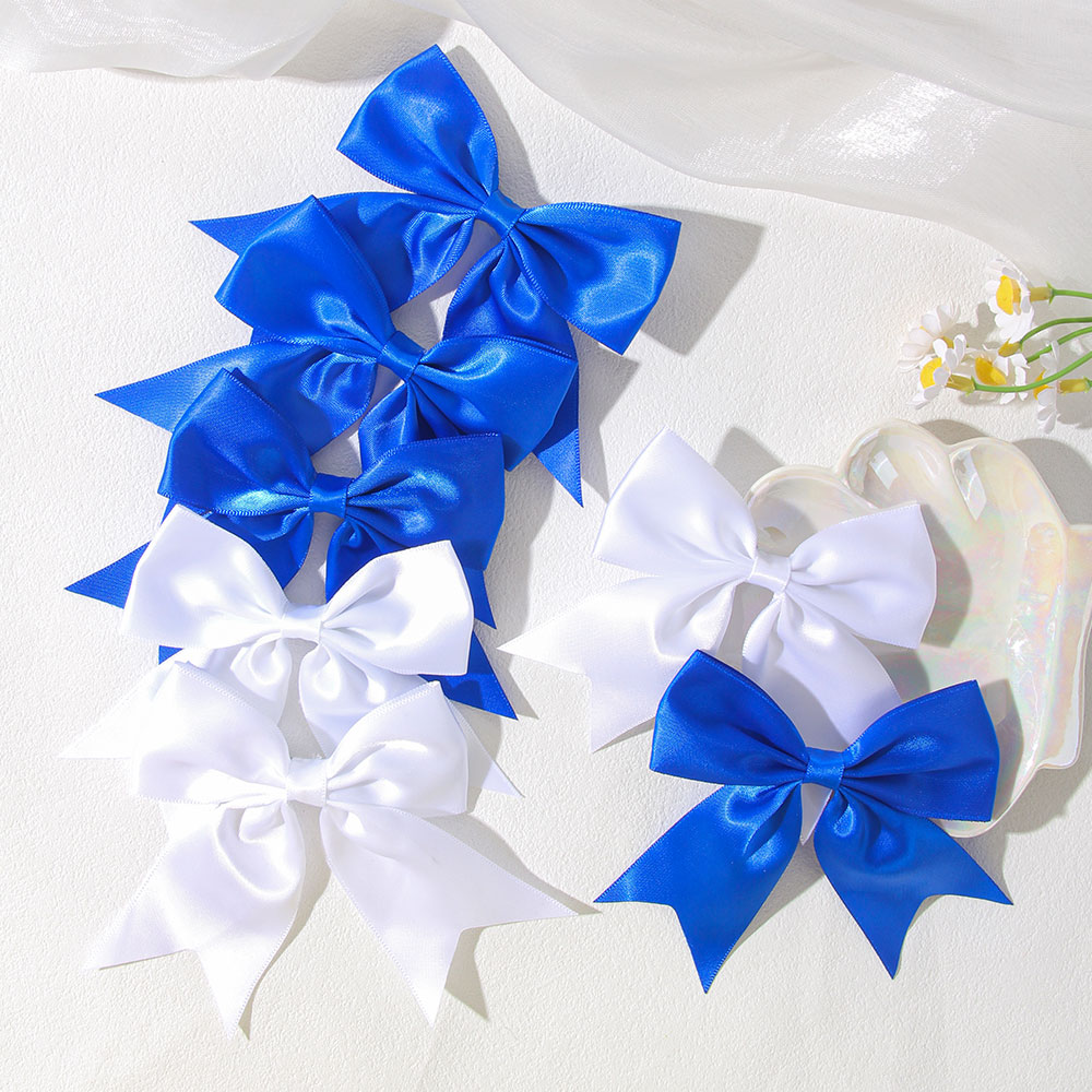 2/4/6 adet mavi beyaz kurdele  - Ribbon Bow Gift incelemesi ve fiyatı