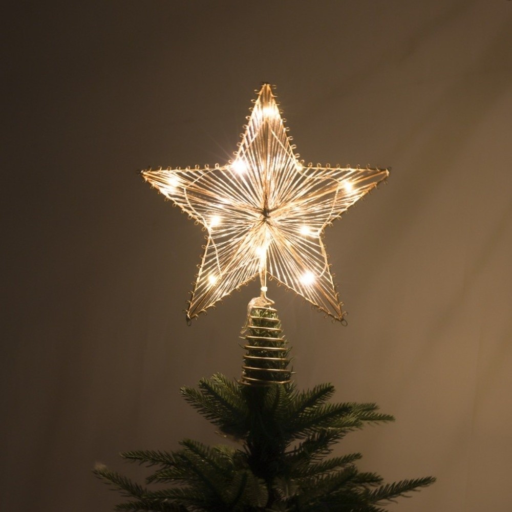 3D Simli Yıldız Noel Ağacı Tep - Star Tree Topper incelemesi ve fiyatı