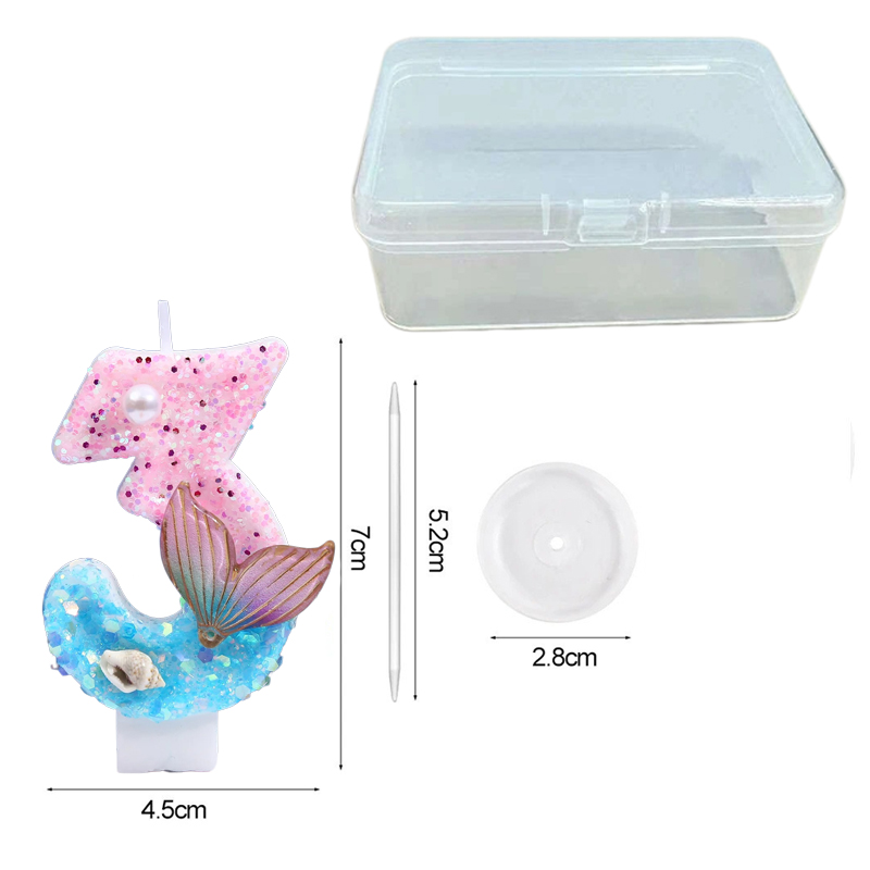 Degrade Mavi Kabuklu İnci Yara - Holiday Candle Set incelemesi ve fiyatı