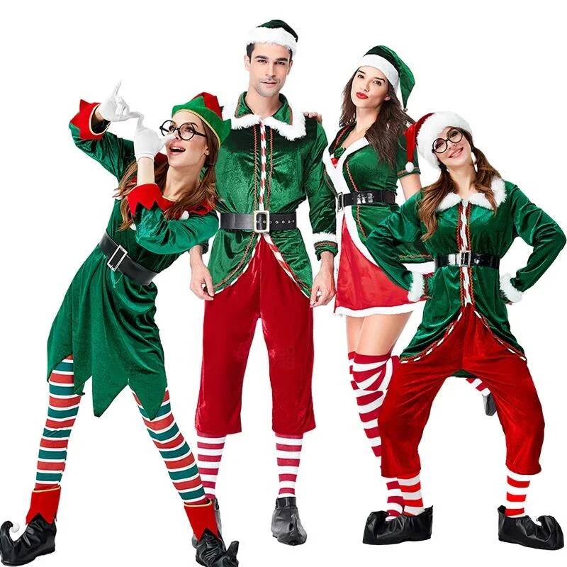 Noel Baba Cosplay Kostümü Noel - Elf Costume Christmas incelemesi ve fiyatı