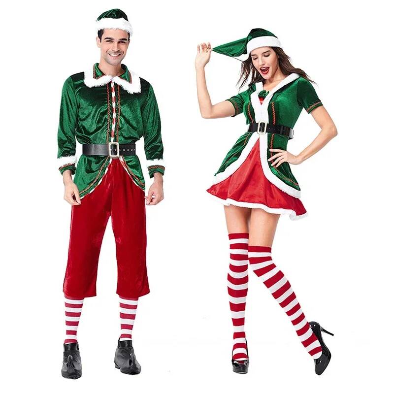 Noel Baba Cosplay Kostümü Noel - Elf Costume Christmas incelemesi ve fiyatı