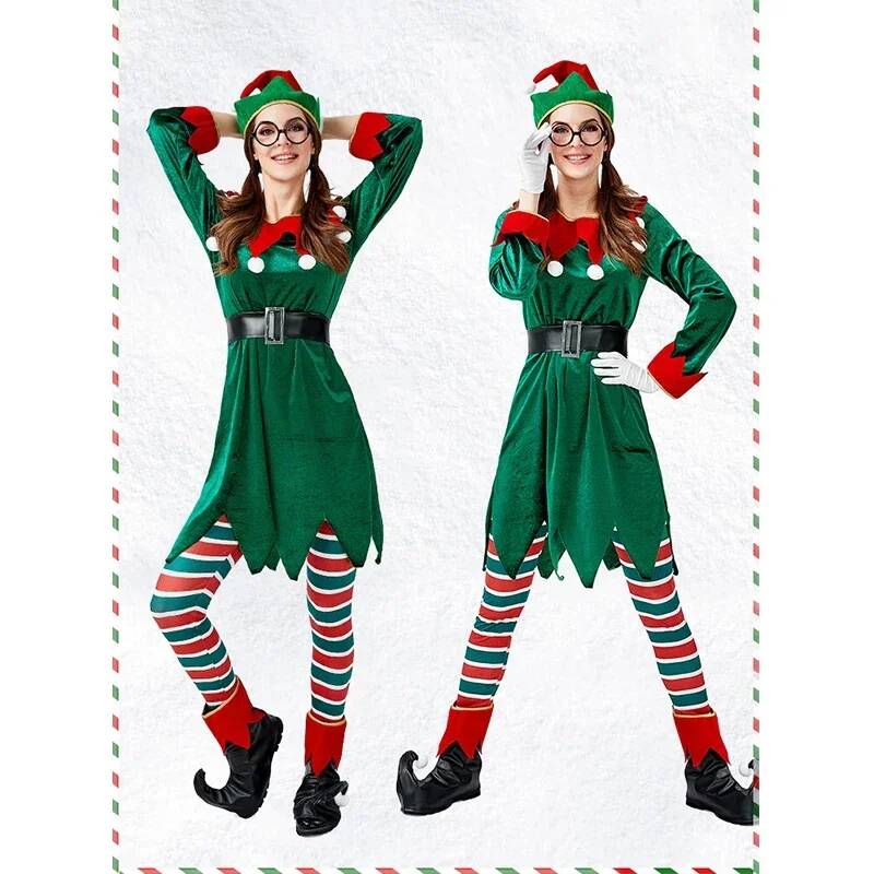 Noel Baba Cosplay Kostümü Noel - Elf Costume Christmas incelemesi ve fiyatı