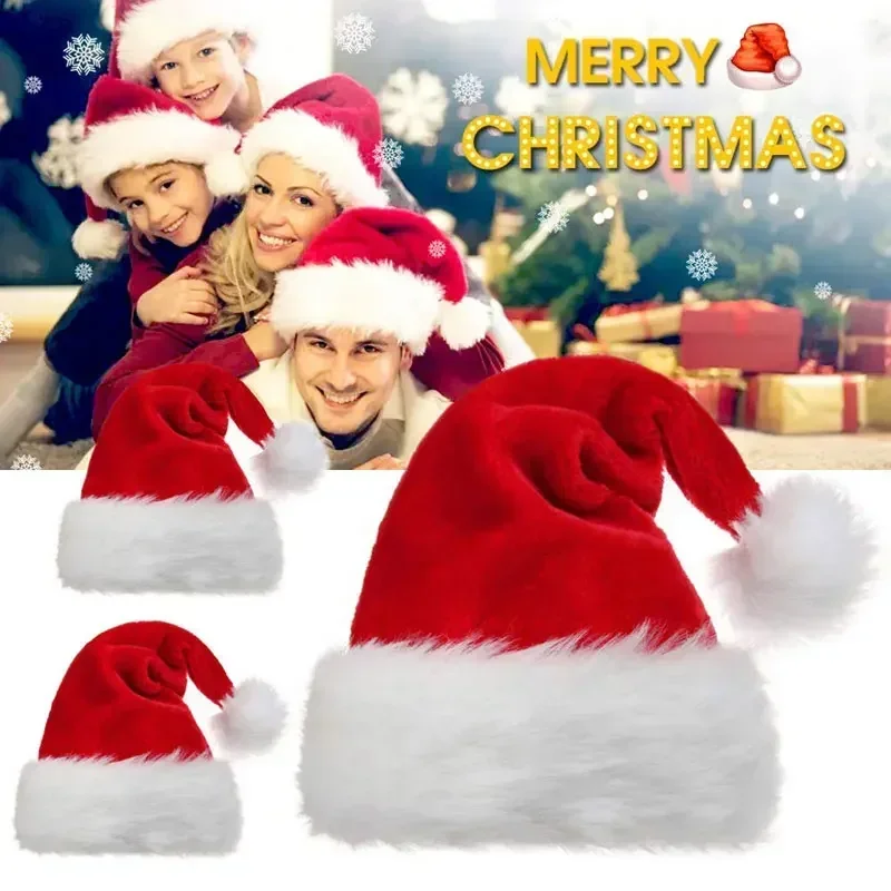 5/1 adet noel şapkası peluş ye - Santa Hat Plush incelemesi ve fiyatı