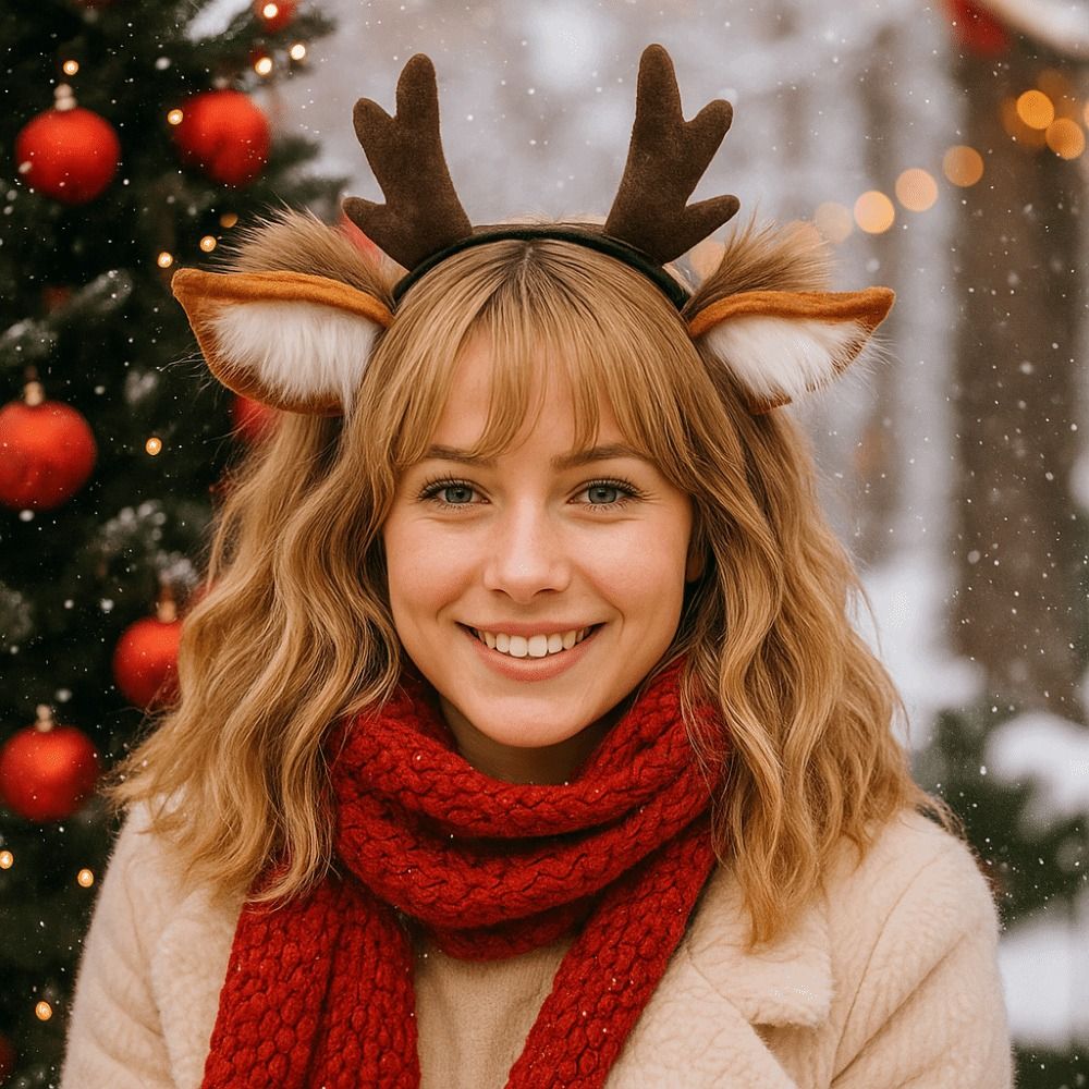 Unisex Geyik Kulakları Ren Gey - Reindeer Antlers Headband incelemesi ve fiyatı