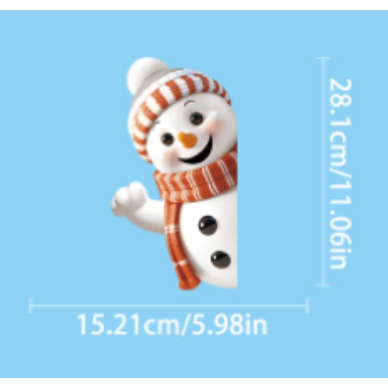 Kardan adam kar tanesi geyik n - Snowflake Window Decal incelemesi ve fiyatı