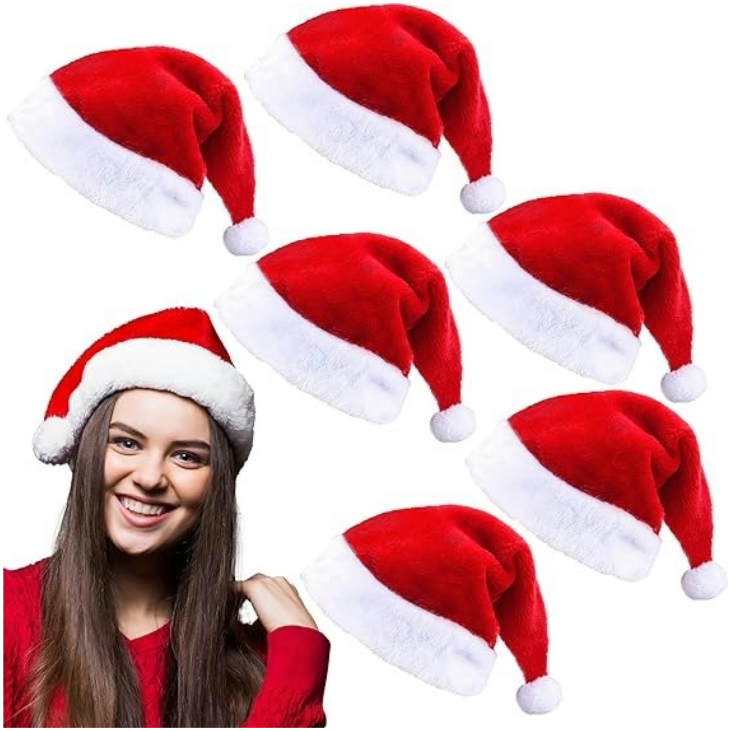 Yetişkinler Erkekler Kadınlar  - Santa Hat Plush incelemesi ve fiyatı