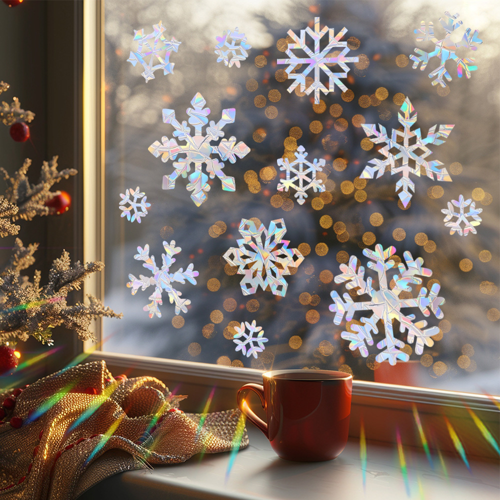 Kar Tanesi Elektrostatik Renkl - Snowflake Window Decal incelemesi ve fiyatı