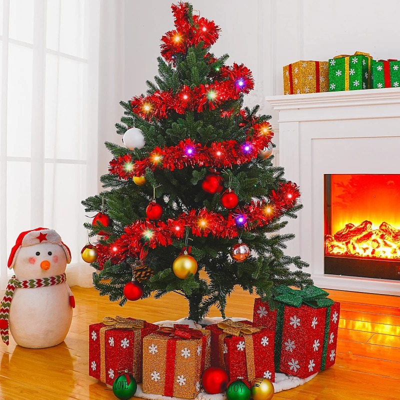 Pil ile Çalışan Noel Süsleme I - Tinsel Garland Decoration incelemesi ve fiyatı