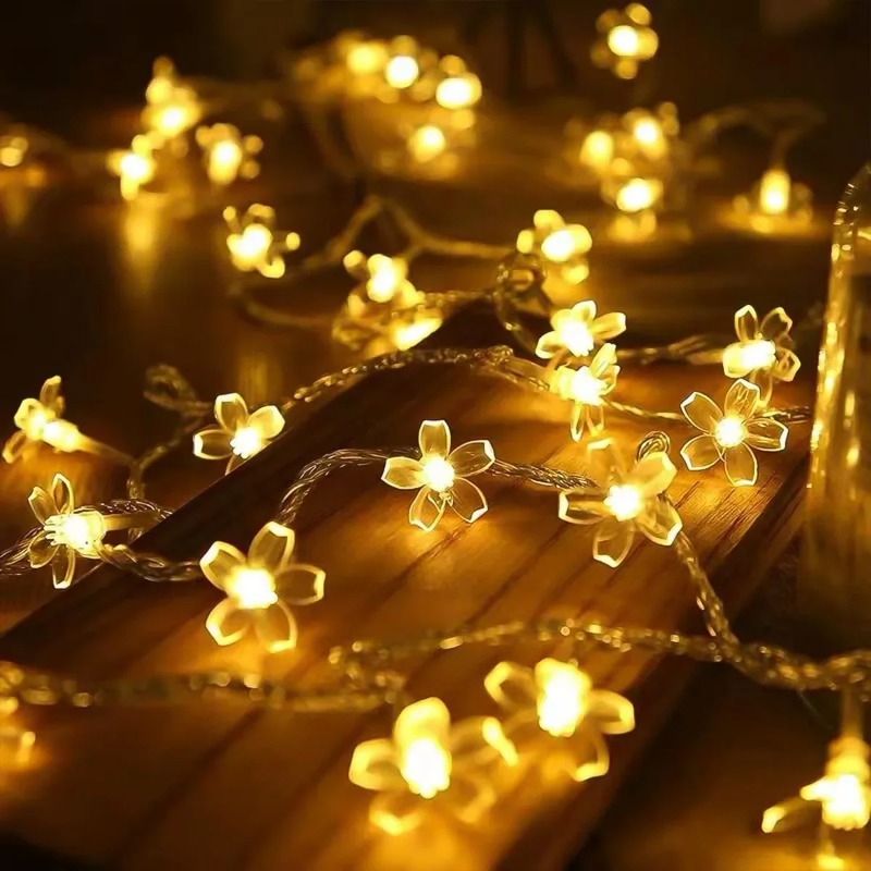 1 adet kiraz çiçeği çiçek peri - Led Fairy String Lights incelemesi ve fiyatı