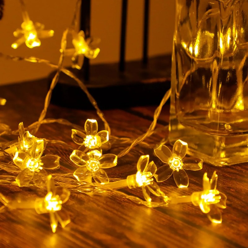 1 adet kiraz çiçeği çiçek peri - Led Fairy String Lights incelemesi ve fiyatı