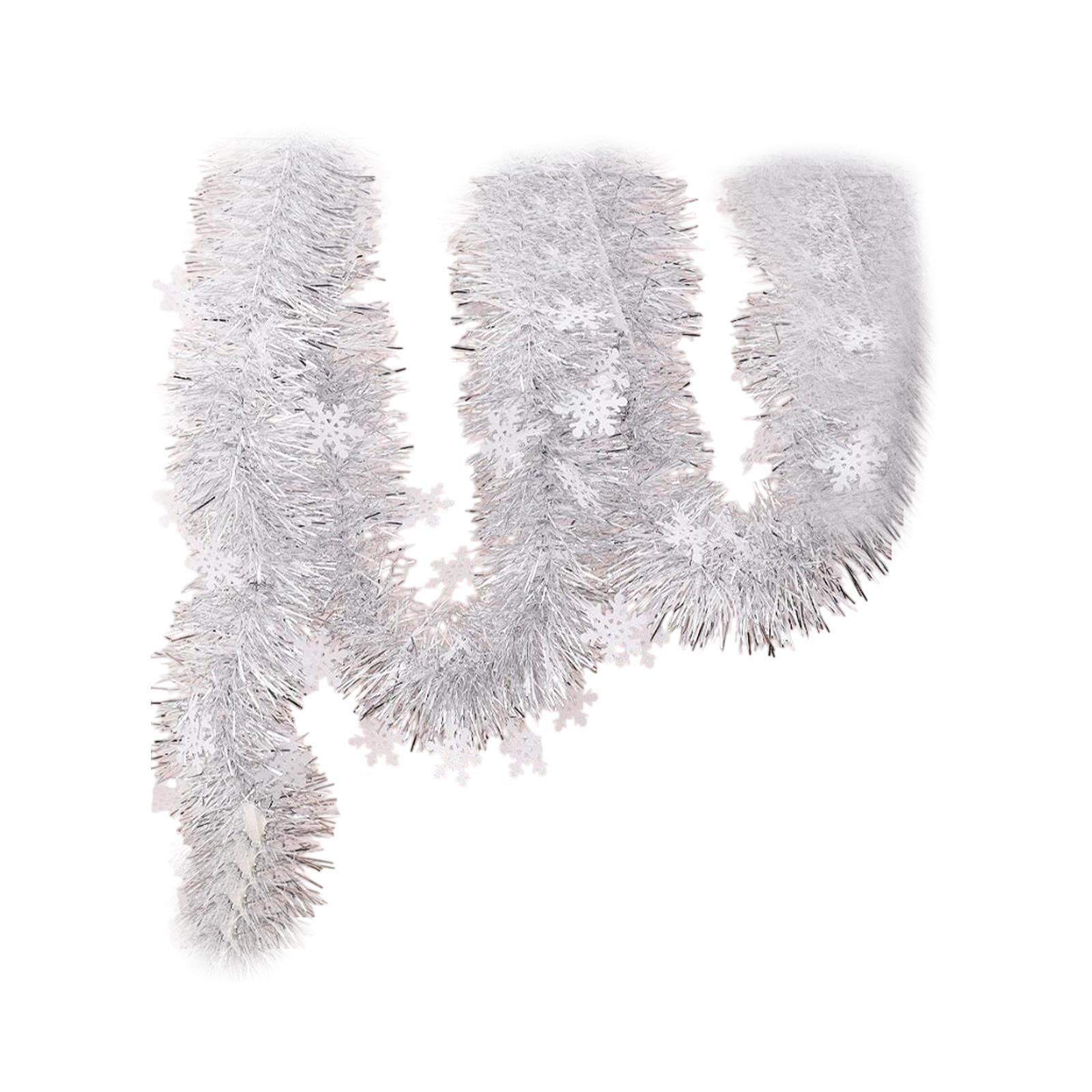 5x Noel Tinsel Garland Gümüş P - Tinsel Garland Decoration incelemesi ve fiyatı