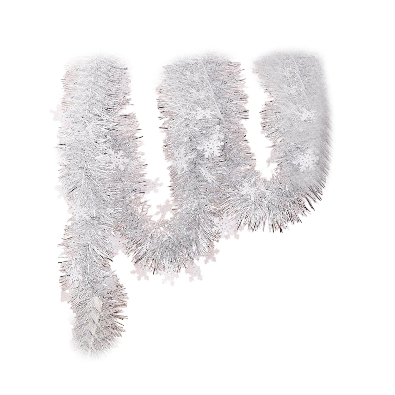 5x Noel Tinsel Garland Gümüş P - Tinsel Garland Decoration incelemesi ve fiyatı