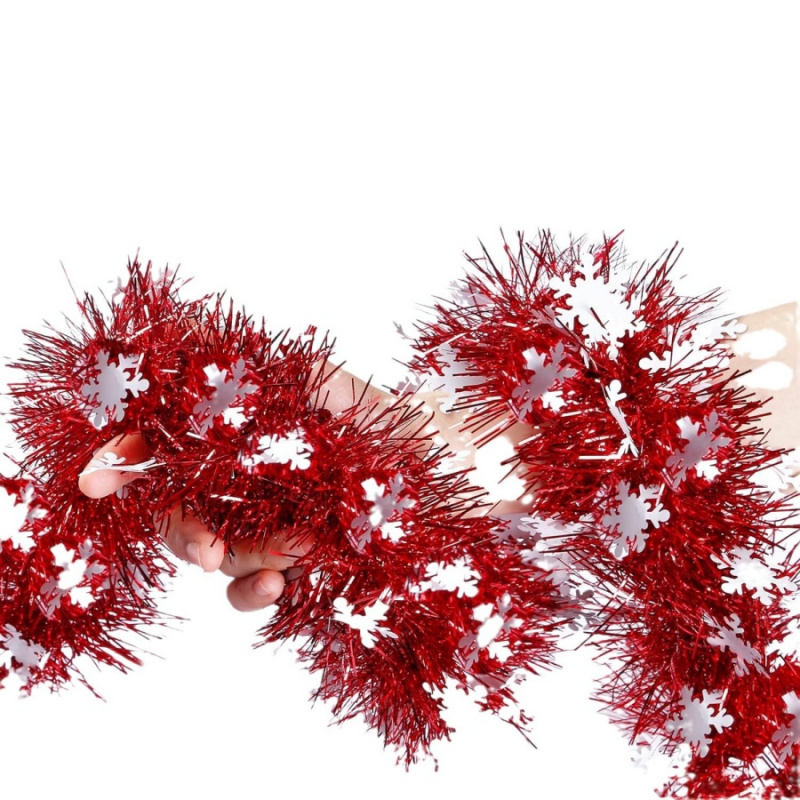 1 adet Noel Tinsel Kar Tanesi  - Tinsel Garland Decoration incelemesi ve fiyatı