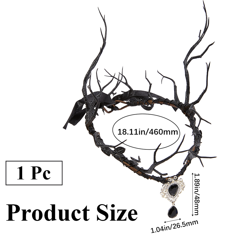 Siyah Peri Başlığı Koyu Renk G - Reindeer Antlers Headband incelemesi ve fiyatı