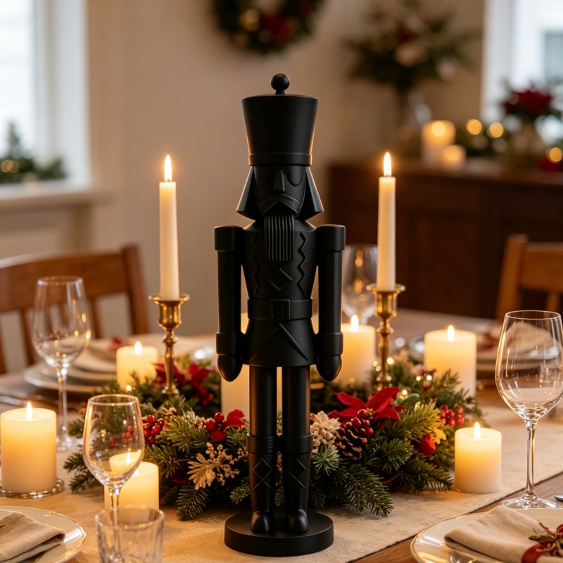 Minimalist Siyah Fındıkkıran A - Nutcracker Figurine incelemesi ve fiyatı