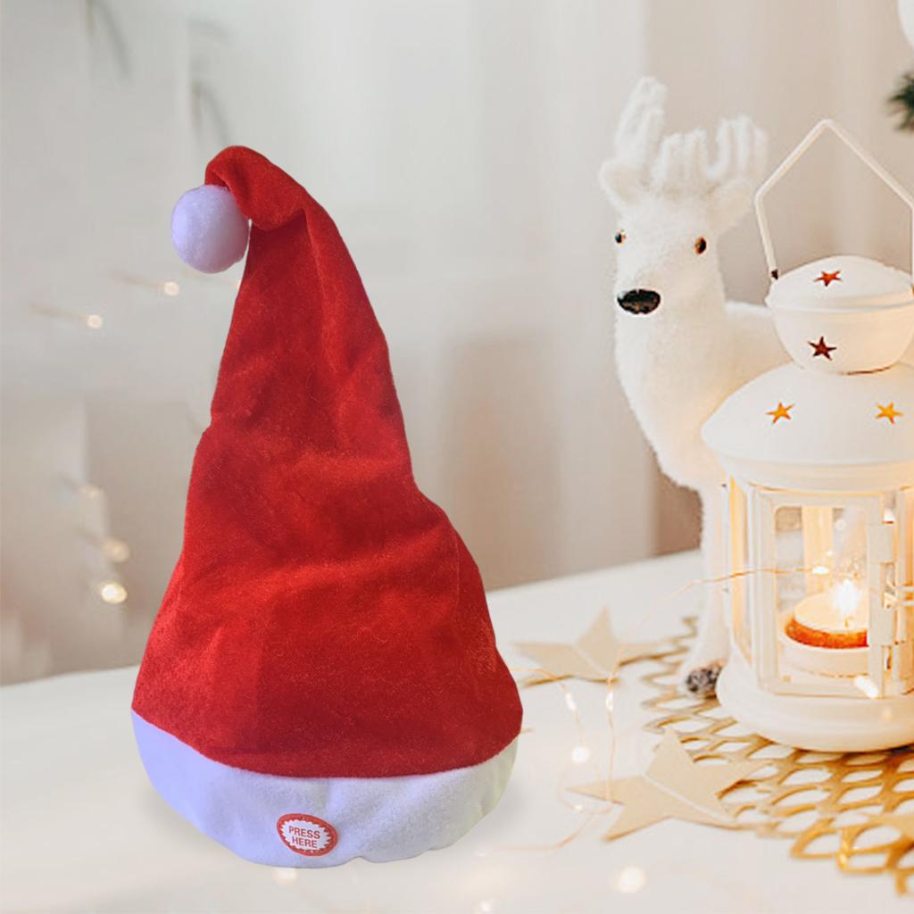 Şarkı dans Santa şapka dekoras - Santa Hat Plush incelemesi ve fiyatı