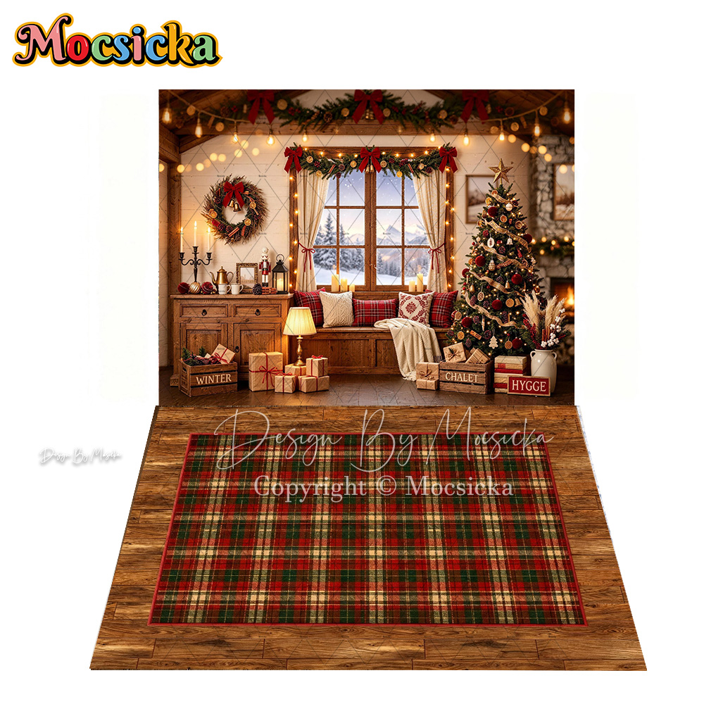 Mocsicka Retro Kabin Noel Odas - Christmas Throw Blanket incelemesi ve fiyatı