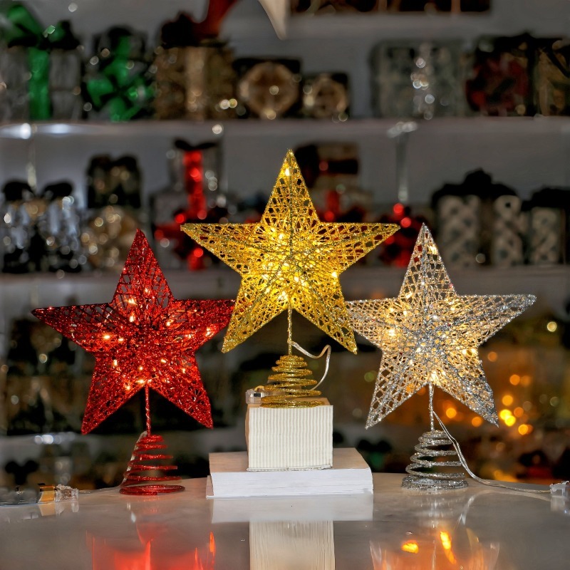Noel Ağacı Simli Yıldız Süsü Z - Star Tree Topper incelemesi ve fiyatı