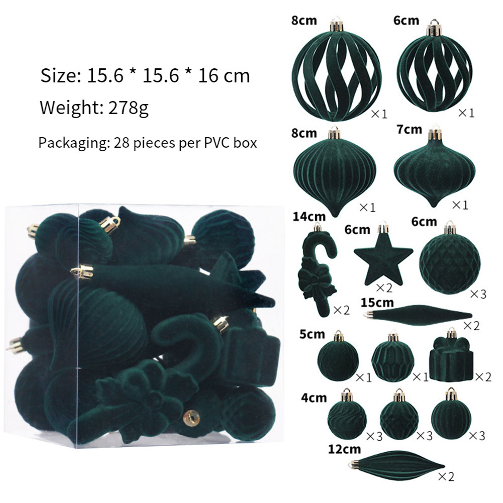    28 adet noel topları yılba - Ornament Ball Set incelemesi ve fiyatı