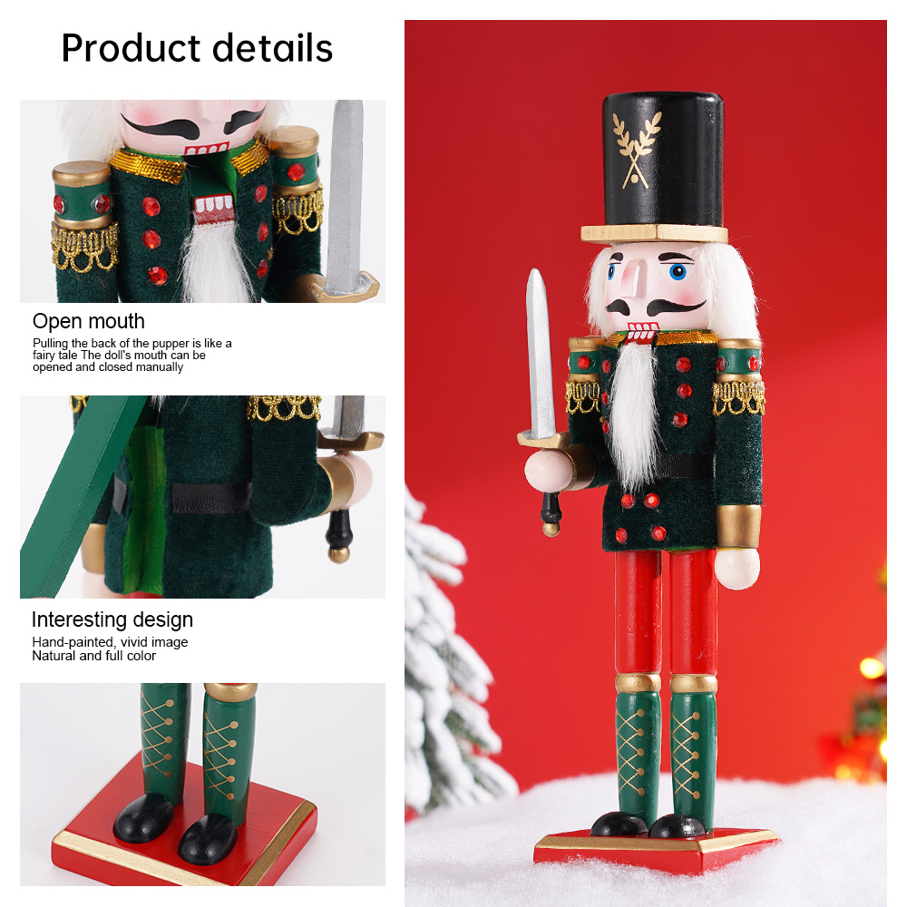 30cm noel fındıkkıran ahşap fı - Nutcracker Figurine incelemesi ve fiyatı