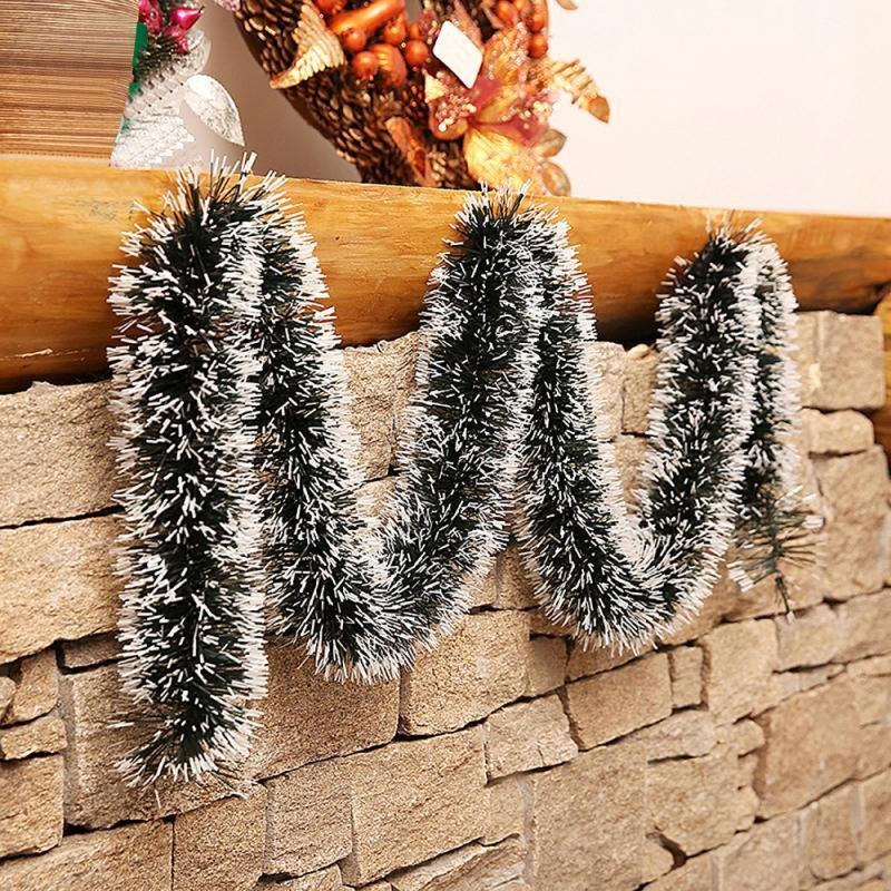 Noel Kurdele Çelenk Yeşil Karl - Tinsel Garland Decoration incelemesi ve fiyatı