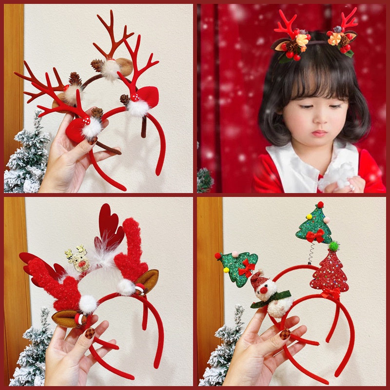 1-15 adet Noel Bantları Kardan - Reindeer Antlers Headband incelemesi ve fiyatı