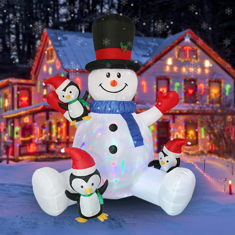 Noel Şişme Kardan Adam Penguen - Christmas Lights Outdoor incelemesi ve fiyatı