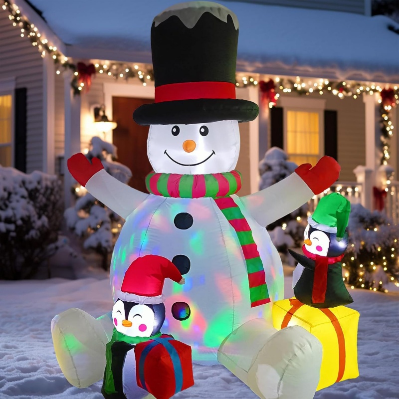 Noel Şişme Kardan Adam Penguen - Christmas Lights Outdoor incelemesi ve fiyatı