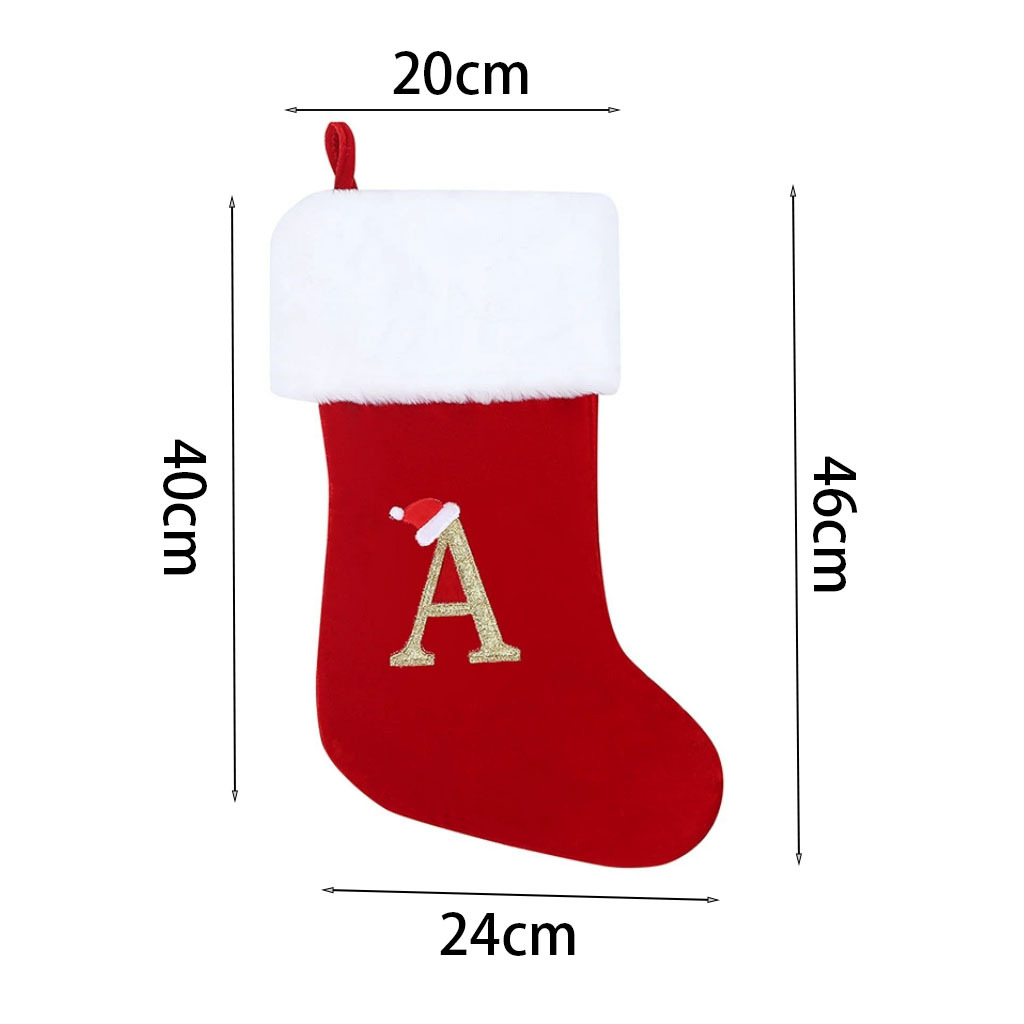 Yeni Yaratıcı Alfabe Noel Çora - Christmas Stocking Hanging incelemesi ve fiyatı