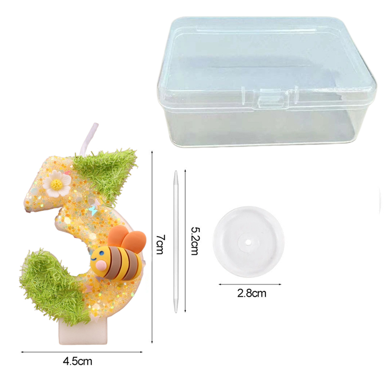 Arı Şekilli Doğum Günü Mumları - Holiday Candle Set incelemesi ve fiyatı