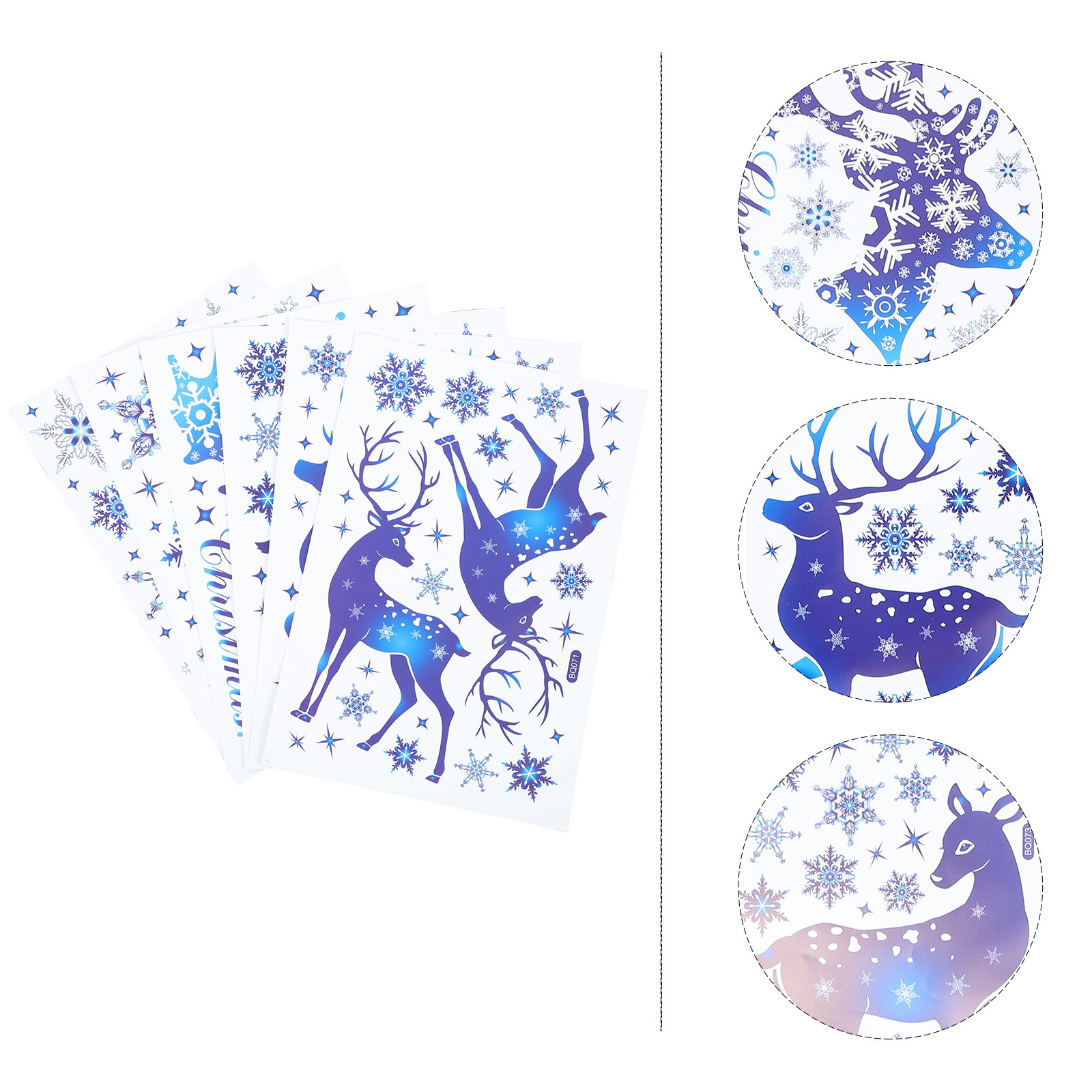 6 Yaprak Kar Tanesi Pencere Çı - Snowflake Window Decal incelemesi ve fiyatı
