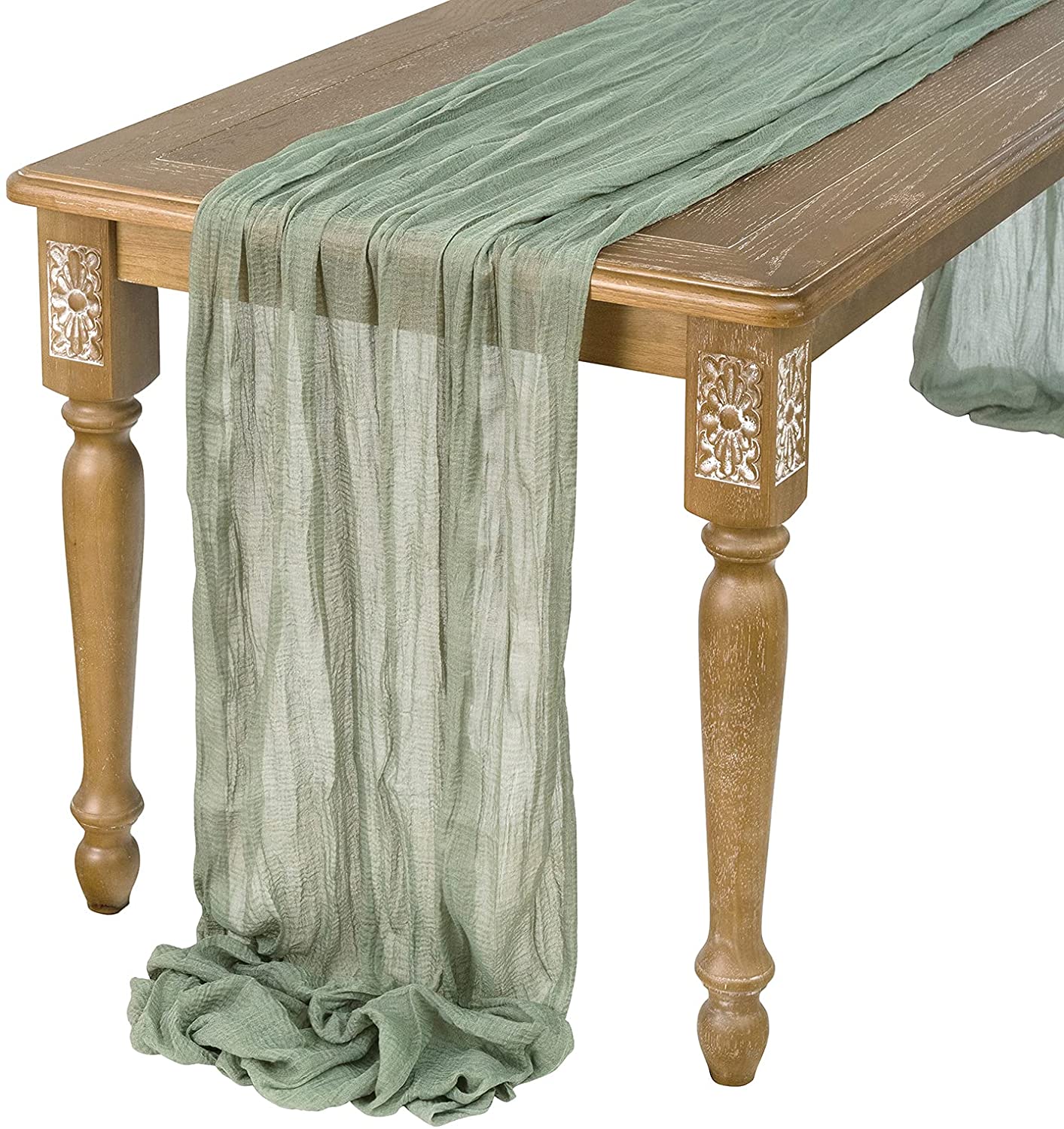 Yarı şeffaf tül düğün parti no - Christmas Table Runner incelemesi ve fiyatı
