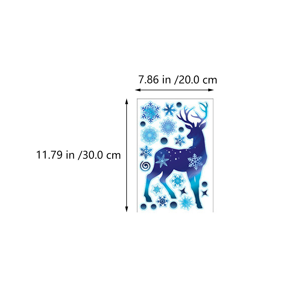 9 Yaprak Noel Pencere Çıkartma - Snowflake Window Decal incelemesi ve fiyatı