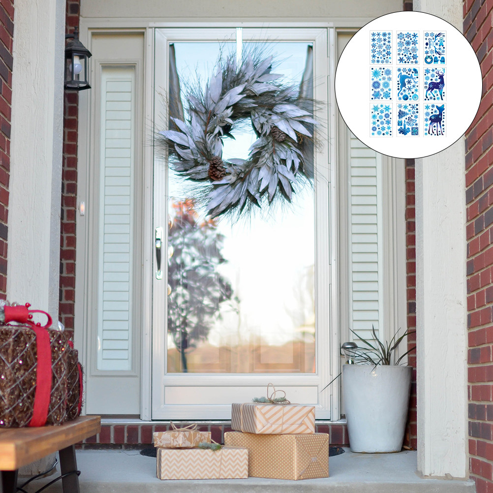 9 Yaprak Noel Pencere Çıkartma - Snowflake Window Decal incelemesi ve fiyatı