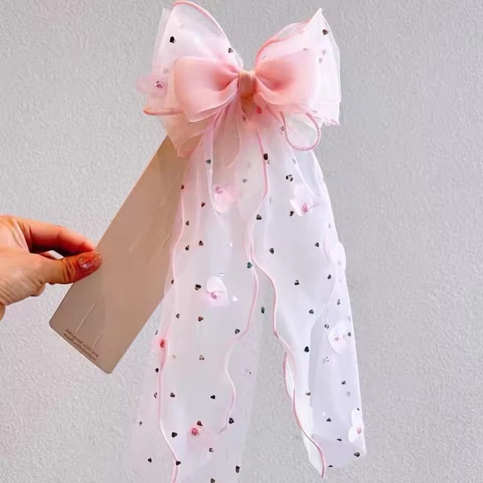 Kore peri örgü yay saç tokası  - Ribbon Bow Gift incelemesi ve fiyatı
