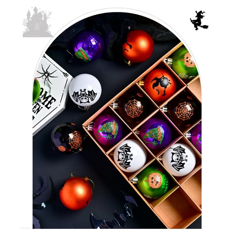 ABUI-6Cm Cadılar Bayramı Asılı - Ornament Ball Set incelemesi ve fiyatı