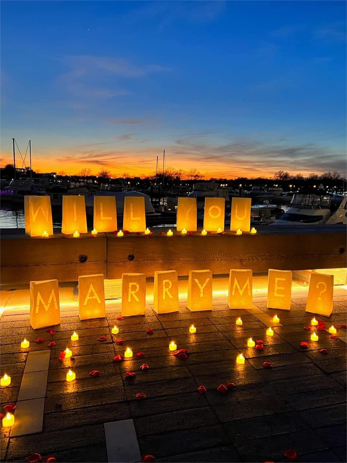 Benimle evlenirsin teklif deko - Holiday Candle Set incelemesi ve fiyatı