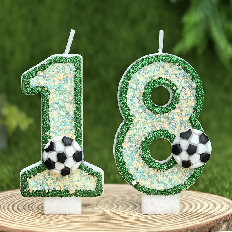 3D Futbol Numaralı Mumlar 0-9  - Holiday Candle Set incelemesi ve fiyatı