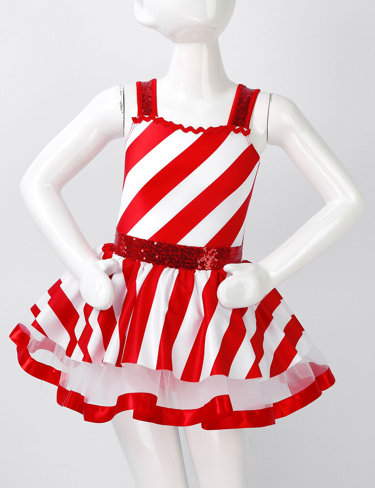Kızlar Noel Şeker Kamışı Kostü - Elf Costume Christmas incelemesi ve fiyatı