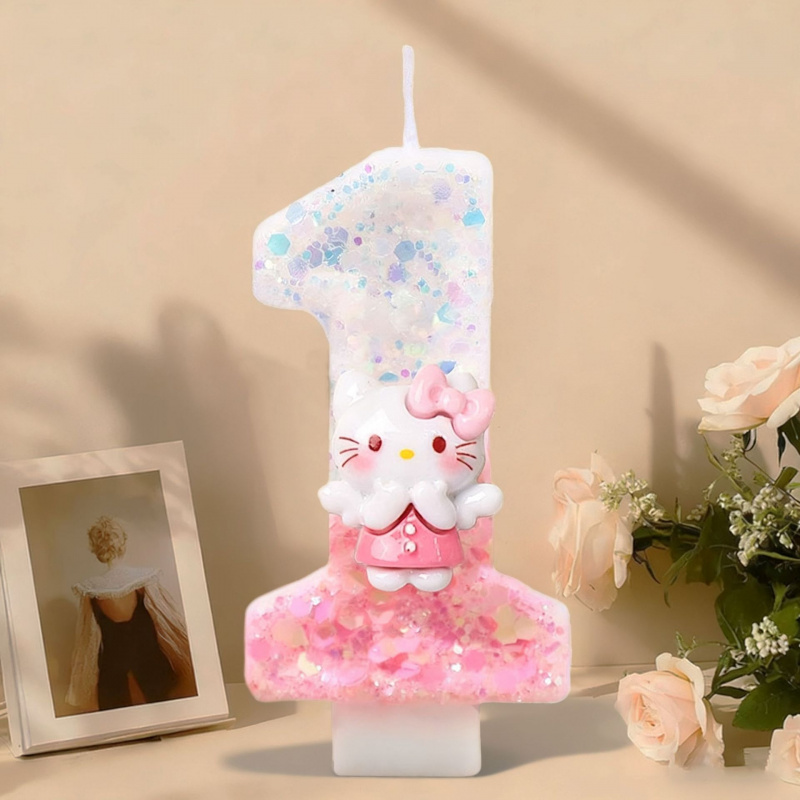 Hello Kitty Doğum Günü Mumları - Holiday Candle Set incelemesi ve fiyatı