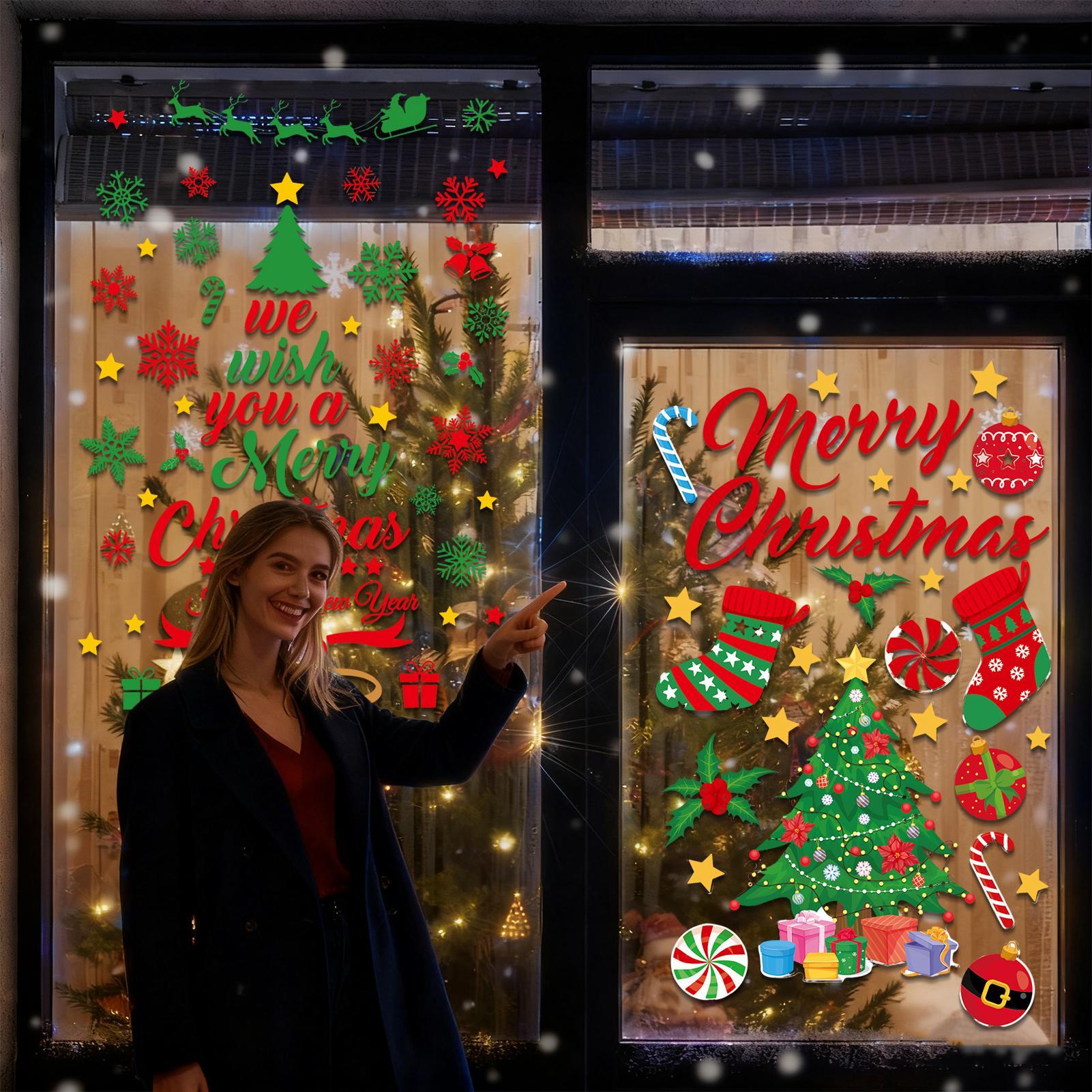 3 Parça Noel duvar çıkartmalar - Snowflake Window Decal incelemesi ve fiyatı