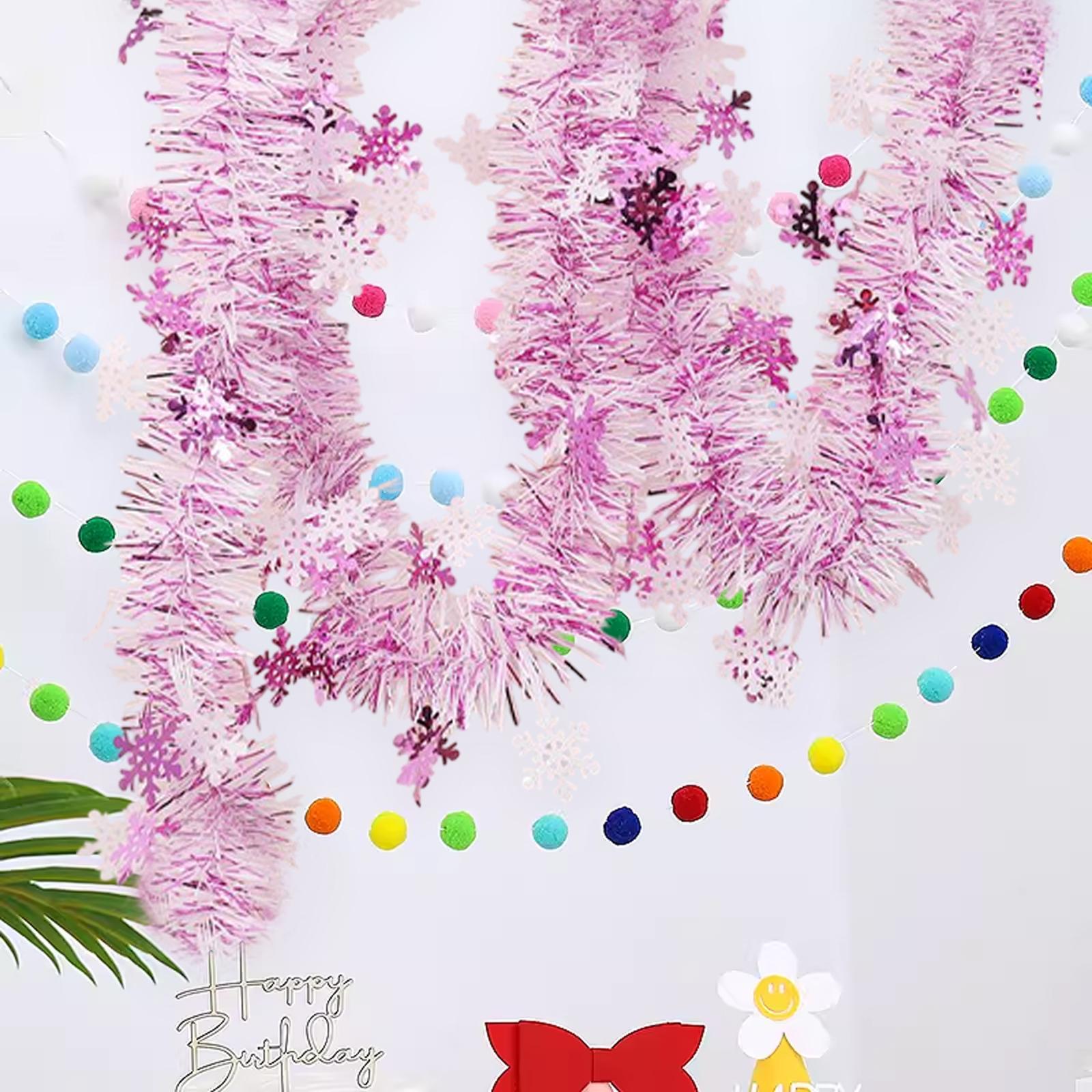 Tatil Dekorasyonu, Merdiven ve - Tinsel Garland Decoration incelemesi ve fiyatı